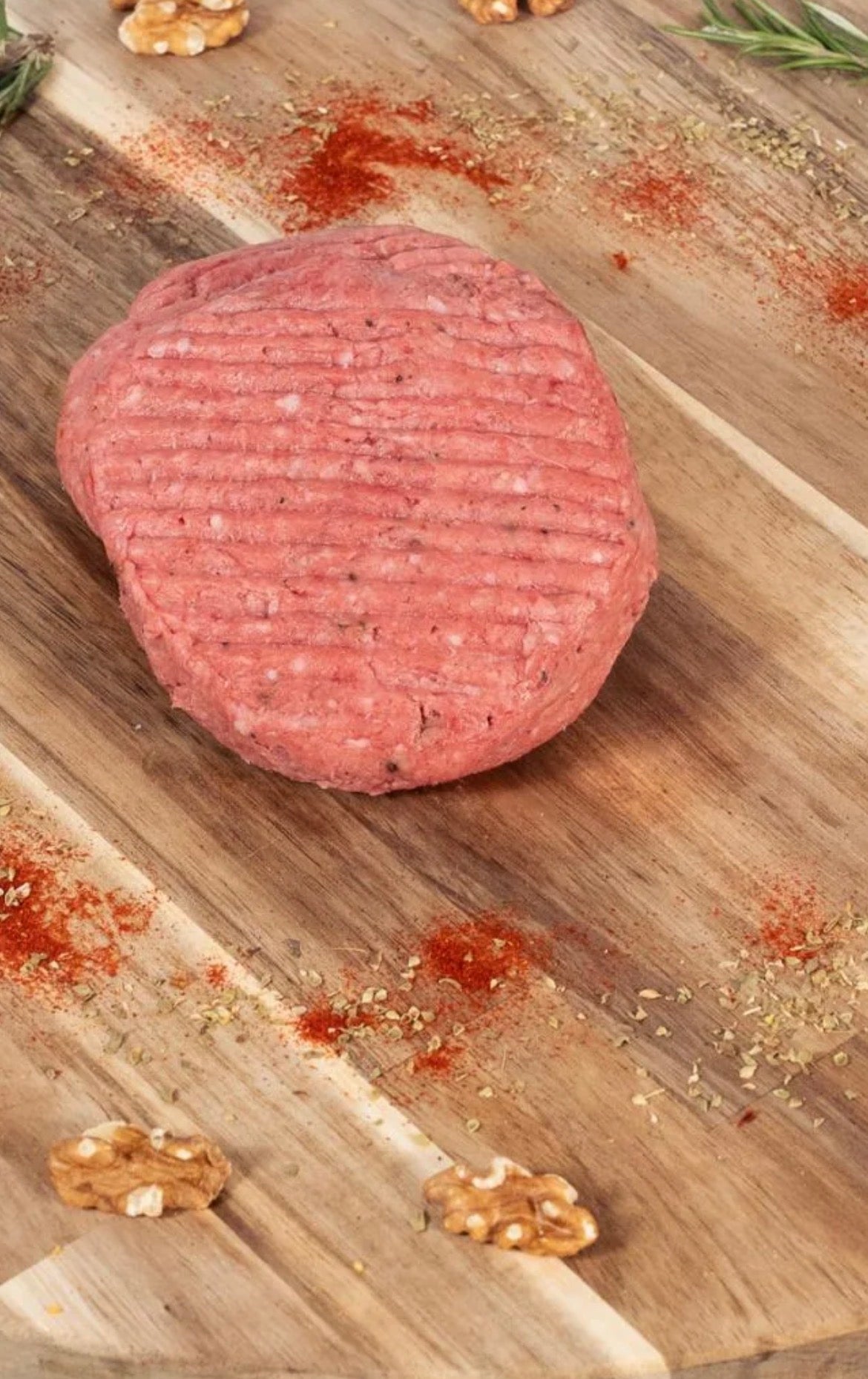 Burger de bison / berbician production
